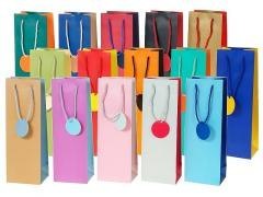 Torebka prezentowa na butelkę MIX