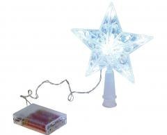 Gwiazda ze światłem LED na baterie