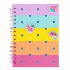 Kołonotes silikon A5 Fruits