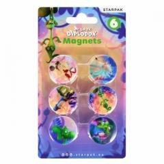 Magnesy Diplodok 30mm 6szt