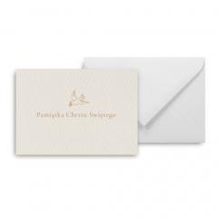 Mini kartka Pamiątka Chrztu Świętego