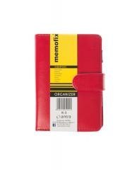 Organizer Memofix 2026 A6 K czerwony