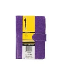 Organizer Memofix 2026 A6 K fioletowy