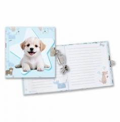 Pamiętnik na kłódkę Cuties Doggy