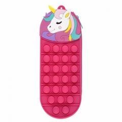 Piórnik silikon 1zamek Unicorn