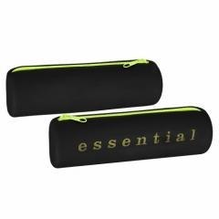 Piórnik silikon 1zamek essential czarny
