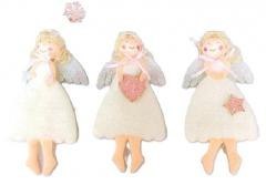 Zawieszka dekoracyjna Anioł 15cm MIX