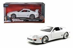 Jada F&F Toyota Supra white 1995 1:24
