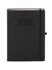 Kalendarz 2026 A4 Memofix DNS czarny