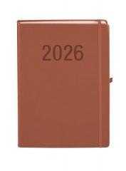 Kalendarz 2026 A4 Memofix DNS mocha mousse