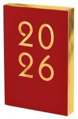 Kalendarz 2026 A5 Art DNS czerwony