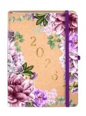 Kalendarz 2026 A5 Kraft TNS Lilie