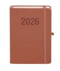 Kalendarz 2026 A5 Memofix DNS mocha mousse