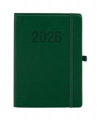 Kalendarz 2026 A5 Memofix TDW zielony