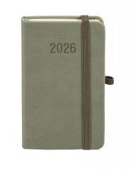 Kalendarz 2026 A6 Memofix TDW oliwkowy