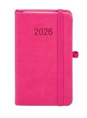 Kalendarz 2026 A6 Memofix TDW różowy