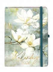 Kalendarz 2026 B6 Botanical TDW Magnolia