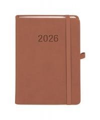 Kalendarz 2026 B6 Memofix TDW mocha mousse