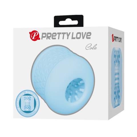 MASTURBATOR PRETTY LOVE CRYSTLE BLUE 05-1873