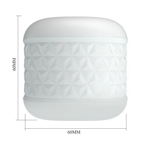 MASTURBATOR PRETTY LOVE CRYSTLE WHITE 05-1871