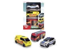 SOS Pojazdy ratunkowe 15,5cm 3-pak