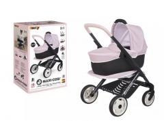 Smoby MC&Q Wózek 3w1 różowy