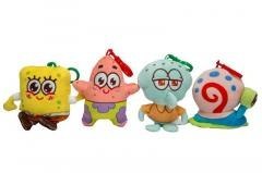 SpongeBob Breloki Squishy 10cm 4 rodzaje