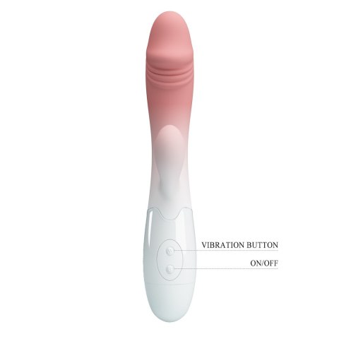 WIBRATOR PRETTY LOVE SNAPPY WHITE-PINK 05-1824