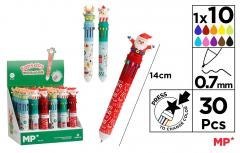 Długopis wielokolorowy 10w1 0.7mm BN (30szt)