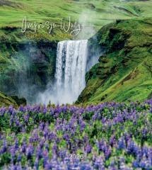 Kalendarz 2026 ścienny 32x32cm Impresje wody