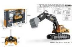 Koparka światło dźwięk 1:18 27MHz 35x11,8x24cm