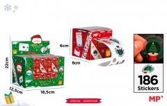 Naklejki świąteczne Boże Narodzenie w rolce