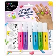 Pierścionki do ozdabiania KIDEA