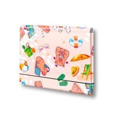 Teczka łamana A5 na gumkę Kapibara plaża PENMATE