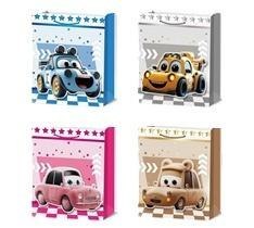 Torebka prezentowa L Pojazdy mix