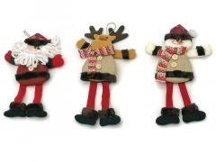 Zawieszka dekoracyjne świąteczna filcowa MIX