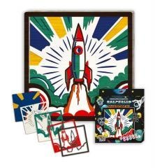 Zestaw do tworzenia obrazów z drewna - Statek