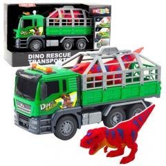 Ciezarówka do transportu dinozaurów z figurką