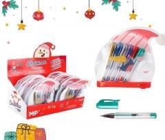 Długopis świąteczny 6szt mix