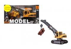 Dźwig gąsienicowy z pilotem i ładowarką