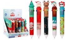 Kolorowy długopis 10 kolorów (30szt)