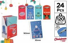 Koperta prezentowa świąteczna (24szt)