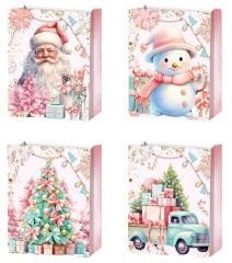 Torebka prezentowa L Boże Narodzenie platera mix