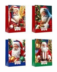 Torebka prezentowa M Boże Narodzenie platera mix