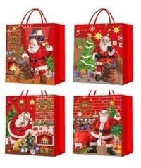 Torebka upominkowa L Boże Narodzenie MIX