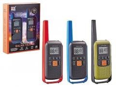 Walkie talkie z latarką zasięg do 3km MIX