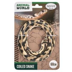 Wąż gumowy beżowo-brązowy 60cm