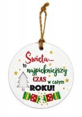 Zawieszka ceramiczna Boże Narodzenie