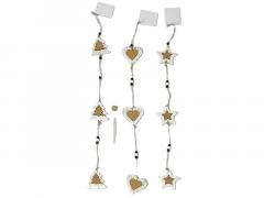 Zawieszka drewniana 70cm MIX