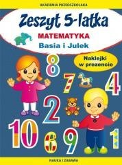 Zeszyt 5-latka. Matematyka. Basia i Julek